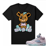 Easter 5s Regal Pink Shirts - Black Misfit Teddy