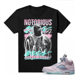 Easter 5s Regal Pink Shirts - Black Notorious