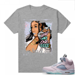 Easter 5s Regal Pink Shirts - Heather Grey Hold My Own