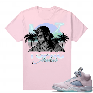 Easter 5s Regal Pink Shirts - Pink 2Pac Paradise