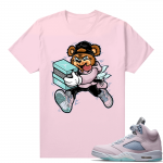 Easter 5s Regal Pink Shirts - Pink Bear Sneaker Heist