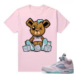 Easter 5s Regal Pink Shirts - Pink Misfit Teddy