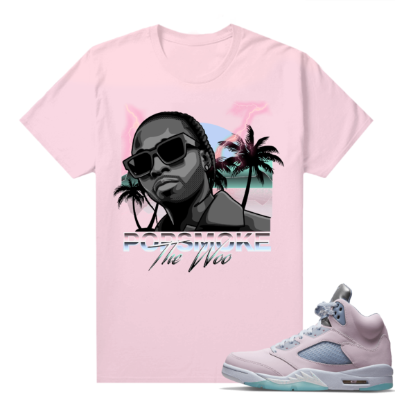 Easter 5s Regal Pink Shirts - Pink Pop Smoke Paradise