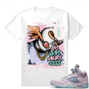 Easter 5s Regal Pink Shirts - White By Any Means