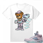 Easter 5s Regal Pink Shirts - White Cash Cannon Bear