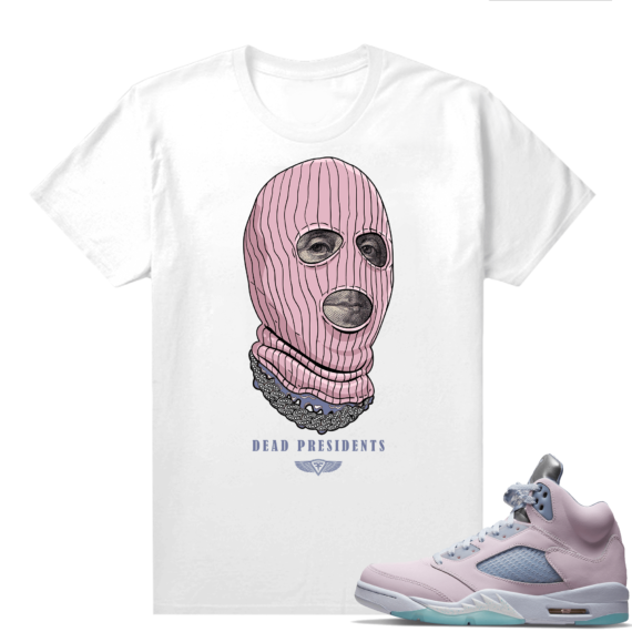 Easter 5s Regal Pink Shirts - White Dead Presidents