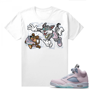 Easter 5s Regal Pink Shirts - White Finessed