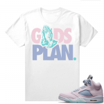 Easter 5s Regal Pink Shirts - White Gods Plan