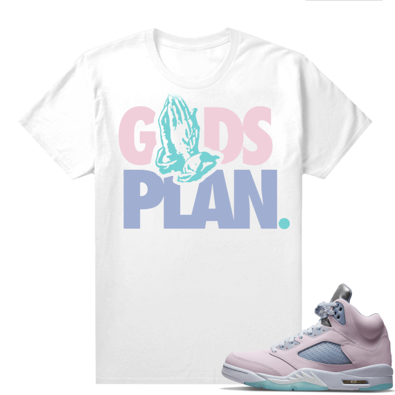 Easter 5s Regal Pink Shirts - White Gods Plan