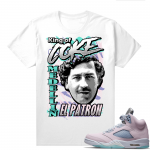 Easter 5s Regal Pink Shirts - White King OF Coke