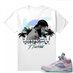 Easter 5s Regal Pink Shirts - White Nipsey Paradise