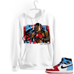 Fearless 1s Jordan Hoodies white - Abstract Ali