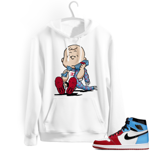 Fearless 1s Hoodies white - Designer Charlie