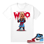 Fearless 1s Jordan Hoodies white - Ric Flair Drip Woo