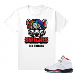 6ix9ine Shirt - Fire Red 5s - SNITCHES