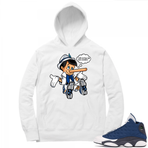 Flint 13s Sneaker Hoodie - White - No More Sneakers