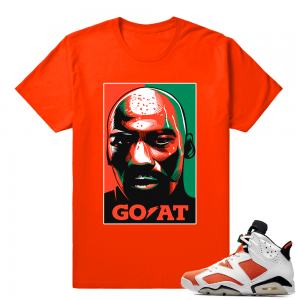 Gatorade 6s Sneaker tees Orange Goat