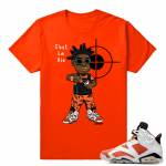 Gatorade 6s Sneaker tees Orange Kodak Black C'est La Vie