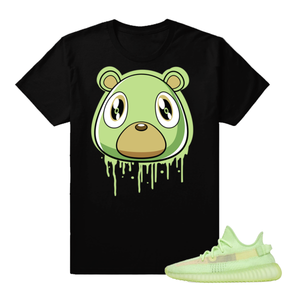 Yeezy Glow | Bear Drip | Black Shirt