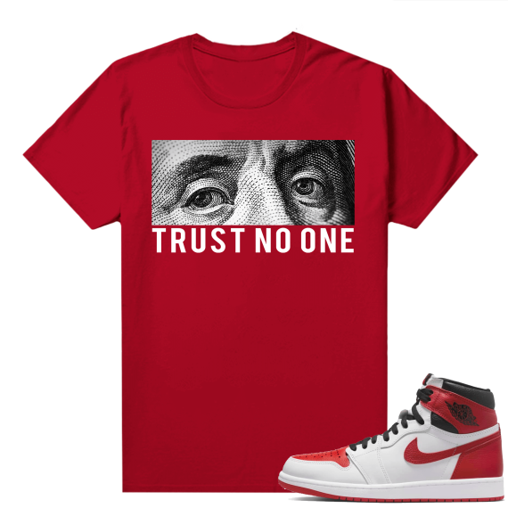 Heritage 1s - Tees Red Trust No One