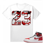 Heritage 1s - Tees White 23 Mashup