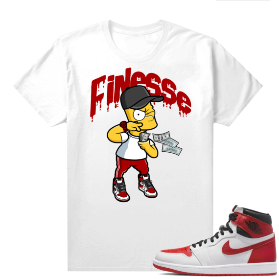 Heritage 1s - Tees White Bart Finesse