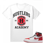 Heritage 1s - Tees White Collective Hustle Group Hustlers Acadamy V3