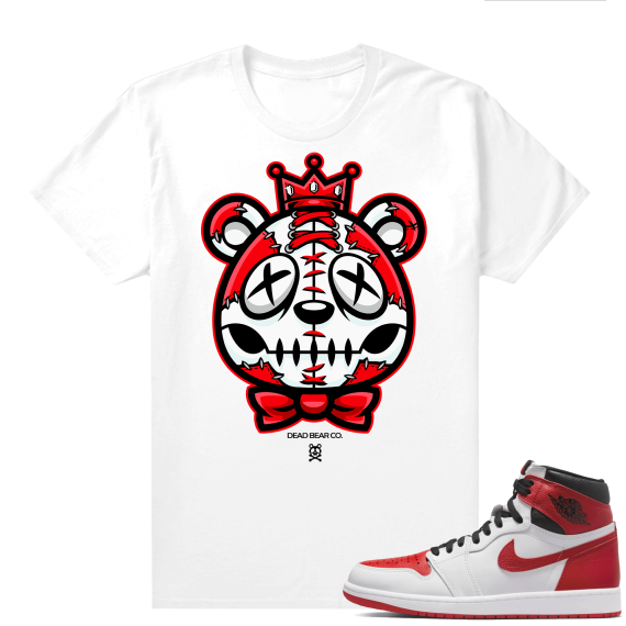 Heritage 1s - Tees White Dead Bear