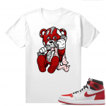 Heritage 1s - Tees White Designer Bear