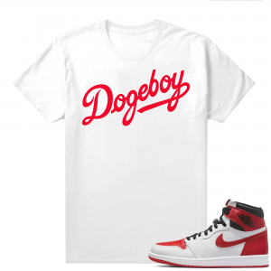 Heritage 1s - Tees White Dogeboy