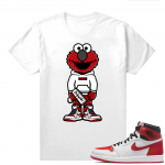 Heritage 1s - Tees White Drippy Elmo