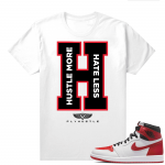 Heritage 1s - Tees White FlyHustle Hustle More