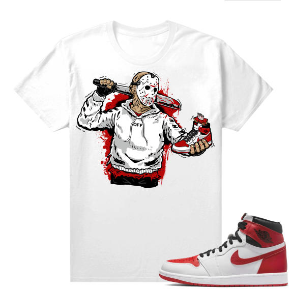 Heritage 1s - Tees White Jason Cop