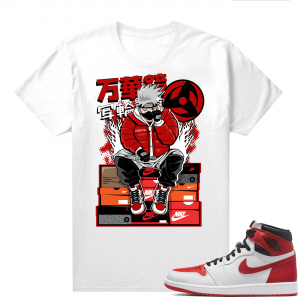 Heritage 1s - Tees White Kakashi