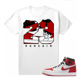 Heritage 1s - Tees White Rare Air 23