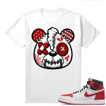 Heritage 1s - Tees White SZY Heartbreak Bear