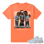 Inertia Yeezy 700 | Everybody Eats B | Hyper Orange Shirt