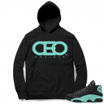 Island Green 13s Hoodies black - CEO Society