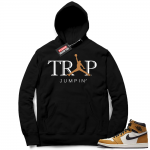 Jordan 1 Rookie of the Year | Trap Jumpin | Black Hoodie