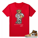 Jordan 1 Rookie of the Year Red tee | Rookie Bear | Red shirt