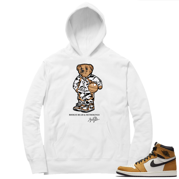 Match Rookie of the Year 1s | Rookie Bear | White Hoodie