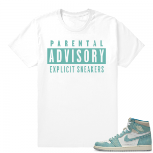 Turbo Green 1s | Explicit Sneakers | White Shirt