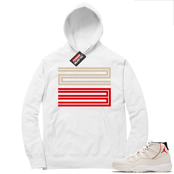 Jordan 11 | 23 | White Hoodie