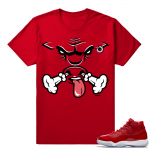 Jordan 11 Win Like 96 Sneaker tees Red Rare Air Bull