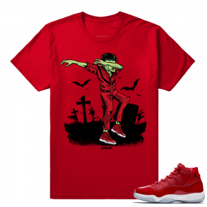 Jordan 11 Win Like 96 T shirt Red Dabin MJ Thrilla