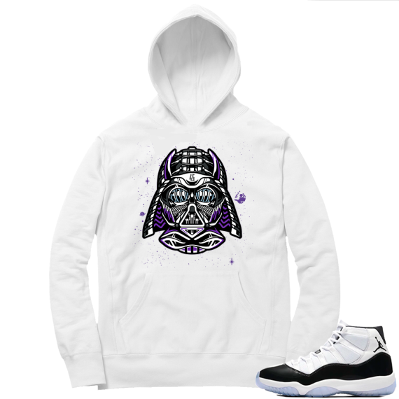 Concord 11 | Vader 11s | White Hoodie