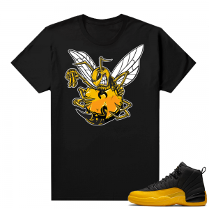 University Gold 12s shirts - Black - Killa Bee