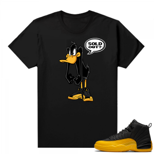 University Gold 12s shirts - Black - Sold Out