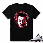 xxxtentacion shirt match He Got Game 13  Black tee