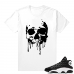 Reverse He Got Game Jordan 13 shirt White - Skull Drip